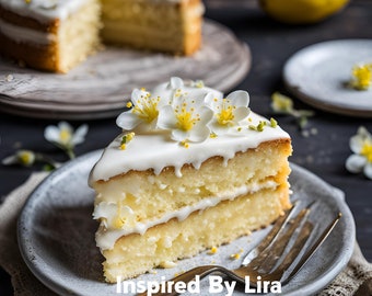 Lemon Blossom Cake Scented Body Butter, Roll On Perfume, Body Oil, Body Mist, Sugar Scrub, Whipped Soap, Body Cream, Room Spray