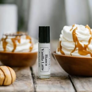 Vanilla Latte Perfume Oil-Roll On Perfume Fragrance - Alcohol Free 10 ML-