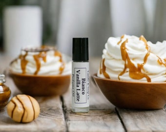 Vanilla Latte Perfume Oil-Roll On Perfume Fragrance - Alcohol Free 10 ML-