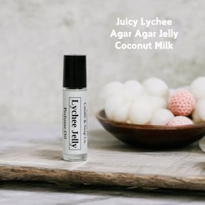 Lychee Jelly Perfume Oil-Roll On,  Perfume Fragrance - Alcohol Free 10 ML-