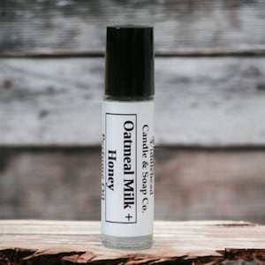 Oatmeal Milk + Honey Perfume Oil-Roll On Perfume Fragrance - Alcohol Free 10 ML