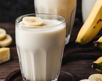 Banana Milk Scented Body Butter, Roll On Perfume, Body Oil, Body Mist, Sugar Scrub, Whipped Soap, Body Cream, Room Spray