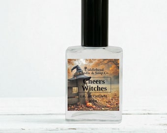 Cheers Witches! Perfume, Spicy Perfume, Eau De Parfum, Perfume Oil Roll-On, Halloween Perfume, Body Oil