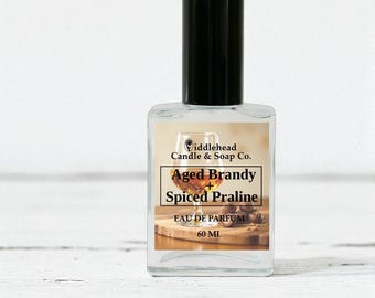 Aged Brandy + Spiced Praline Perfume, Inspired Fragrance, Eau De Parfum, Perfume Oil Roll-On, Gourmand Perfume, Gift, Body Oil