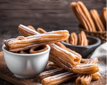 Cinnamon Churro Scented Body Butter, Roll On Perfume, Body Oil, Body Mist, Sugar Scrub, Whipped Soap, Body Cream, Room Spray