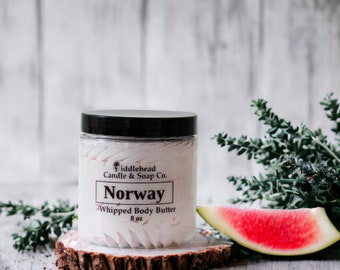 Norway Whipped Body Butter, Our Impression Of Laila by Geir Ness, Shea Mango Butter, Moisturizing Body Cream, Hydrating Lotion, Non Greasy