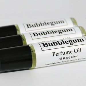 Bubblegum Perfume Oil-Roll On Perfume Fragrance - Alcohol Free 10 ML
