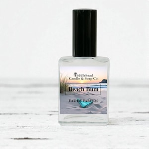 Beach Bum Perfume, Inspired Fragrance, Pistachio, Caramel, Sandalwood, Vanilla, Eau De Parfum, Perfume Oil Roll-On Gourmand Perfume,Body Oil