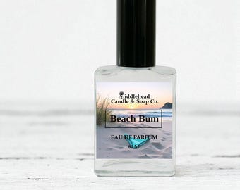 Beach Bum Perfume, Inspired Fragrance, Pistachio, Caramel, Sandalwood, Vanilla, Eau De Parfum, Perfume Oil Roll-On Gourmand Perfume,Body Oil