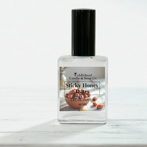 Sticky Honey Dates Perfume, Inspired Fragrance, Eau De Parfum, Perfume Oil Roll-On, Gourmand Perfume, Gift, Body Oil