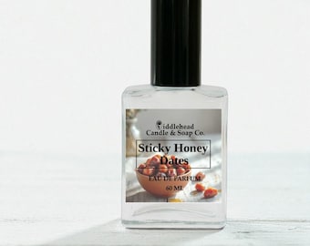 Sticky Honey Dates Perfume, Inspired Fragrance, Eau De Parfum, Perfume Oil Roll-On, Gourmand Perfume, Gift, Body Oil