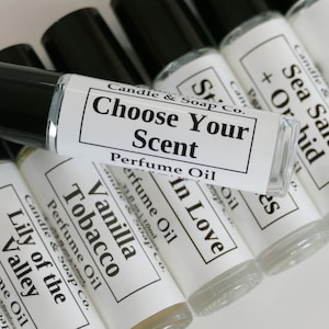 Choose Your Scent Perfume Oil-Roll On Perfume Fragrance - Alcohol Free 10 ML-Made in USA