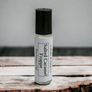 Salted Caramel Frappe Perfume Oil-Roll On Perfume Fragrance - Alcohol Free 10 ML