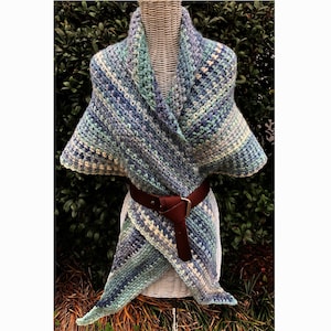 Outlander Imagined - Glory-In-The-Snow Shawl