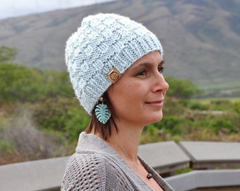 Lauhala Knitted Beanie Pattern