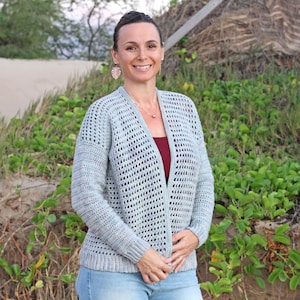 New Beginnings Cardigan Crochet Pattern