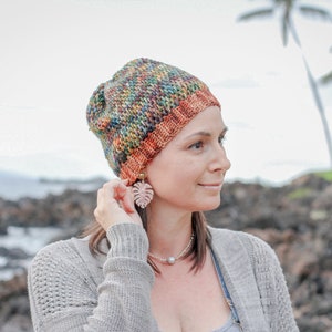 Kelly Beanie - Tunisian Crochet Crochet Pattern PDF