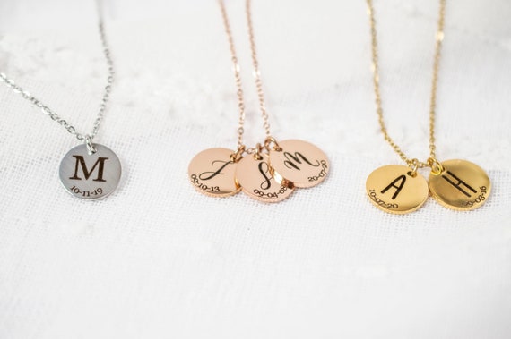 Wedding date bar necklace - mr and mrs necklace - roman numeral necklace -  personalised bridal necklace - gold fill reversible bar necklace