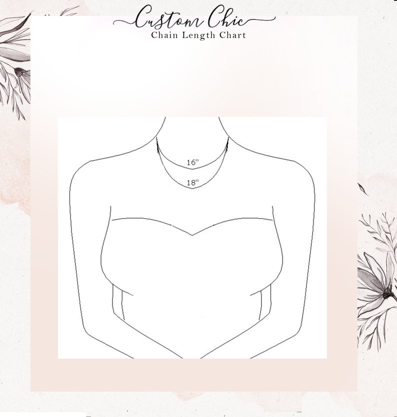 Necklace chain length guide for Medusa pendant jewellery