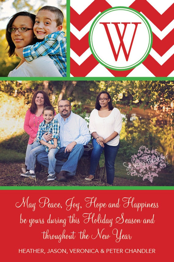Photo Christmas Cards - Digital File OR Printed