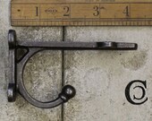 PAIR of shelf BRACKETS cast iron TRANBY brackets ideal for 5 quot and 6 quot shelves
