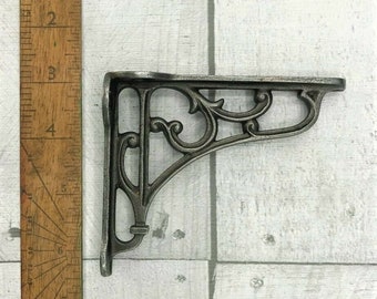 CAST IRON Shelf Brackets, Wide Range to Choose, Vintage
