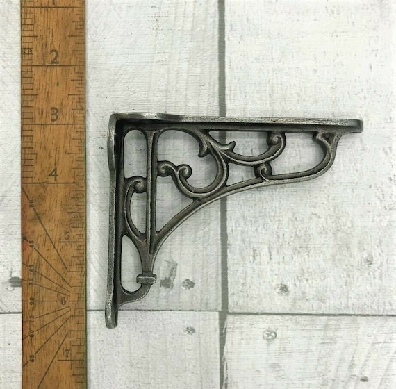 CAST IRON Shelf Brackets, Wide Range to Choose, Vintage Antique