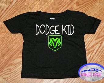 Dodge Kid Infant (baby) Cotton T-Shirt (clothing) Perfect gift for the Dodge car or Ram truck lover
