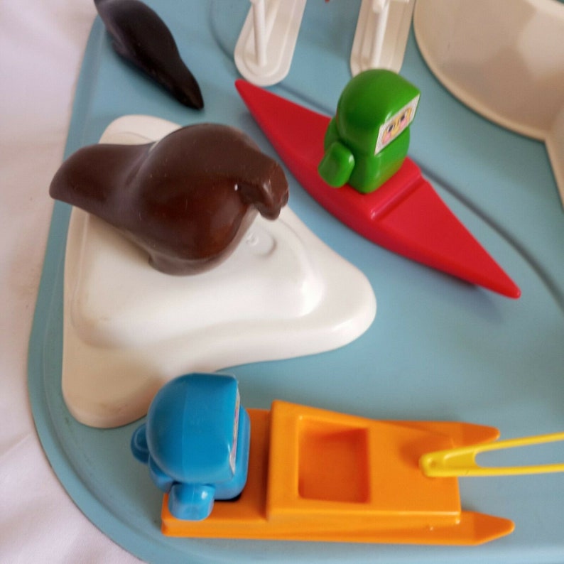 Vintage Creative Playthings Eskimo People N' Places Toy Etsy