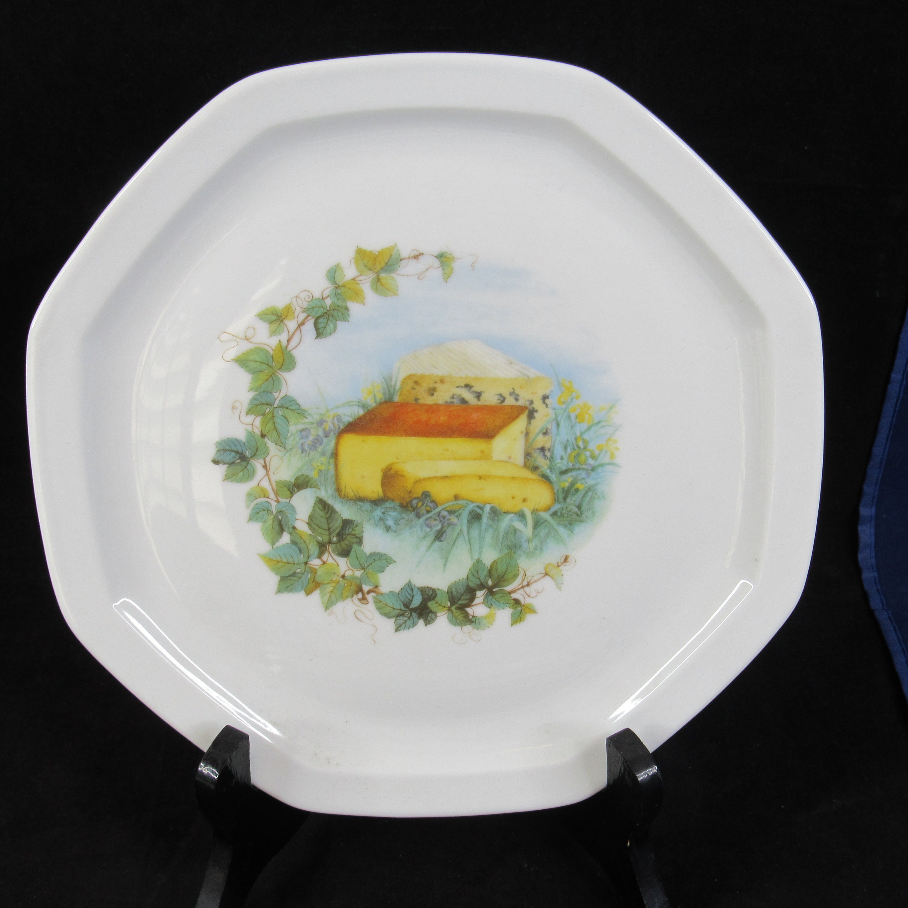 Limoges Salad Plates Le Pavilion Porcelaine France Cheeses Lot Etsy