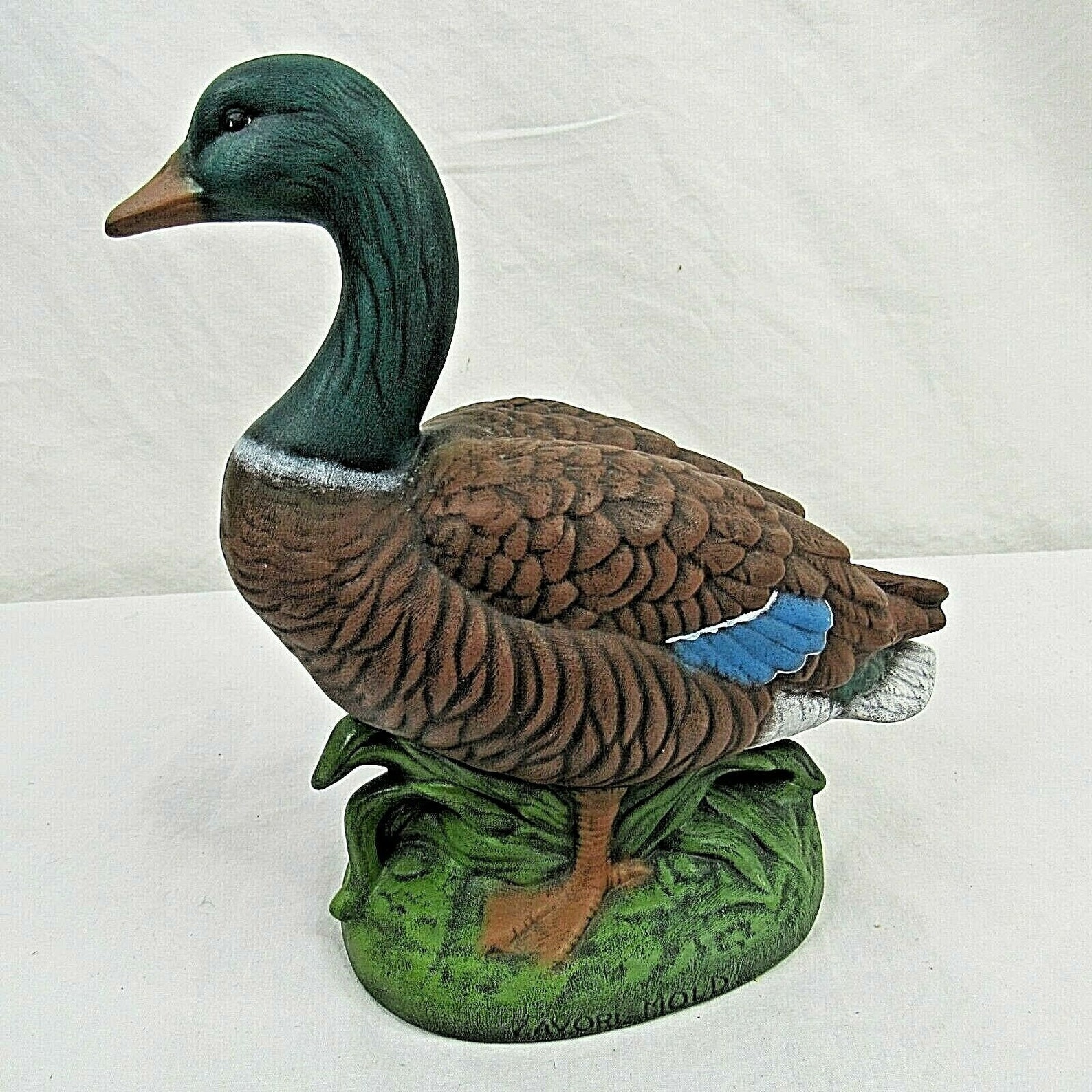 Mallard Duck Figurine Ceramic 7.5 Male Vintage 1984 Etsy