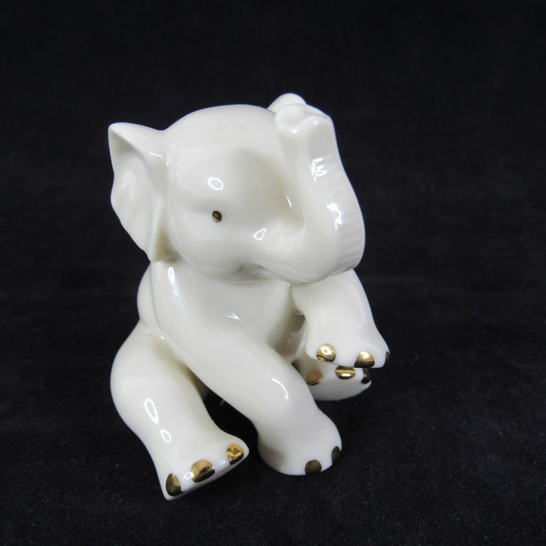 lenox crystal elephant figurines