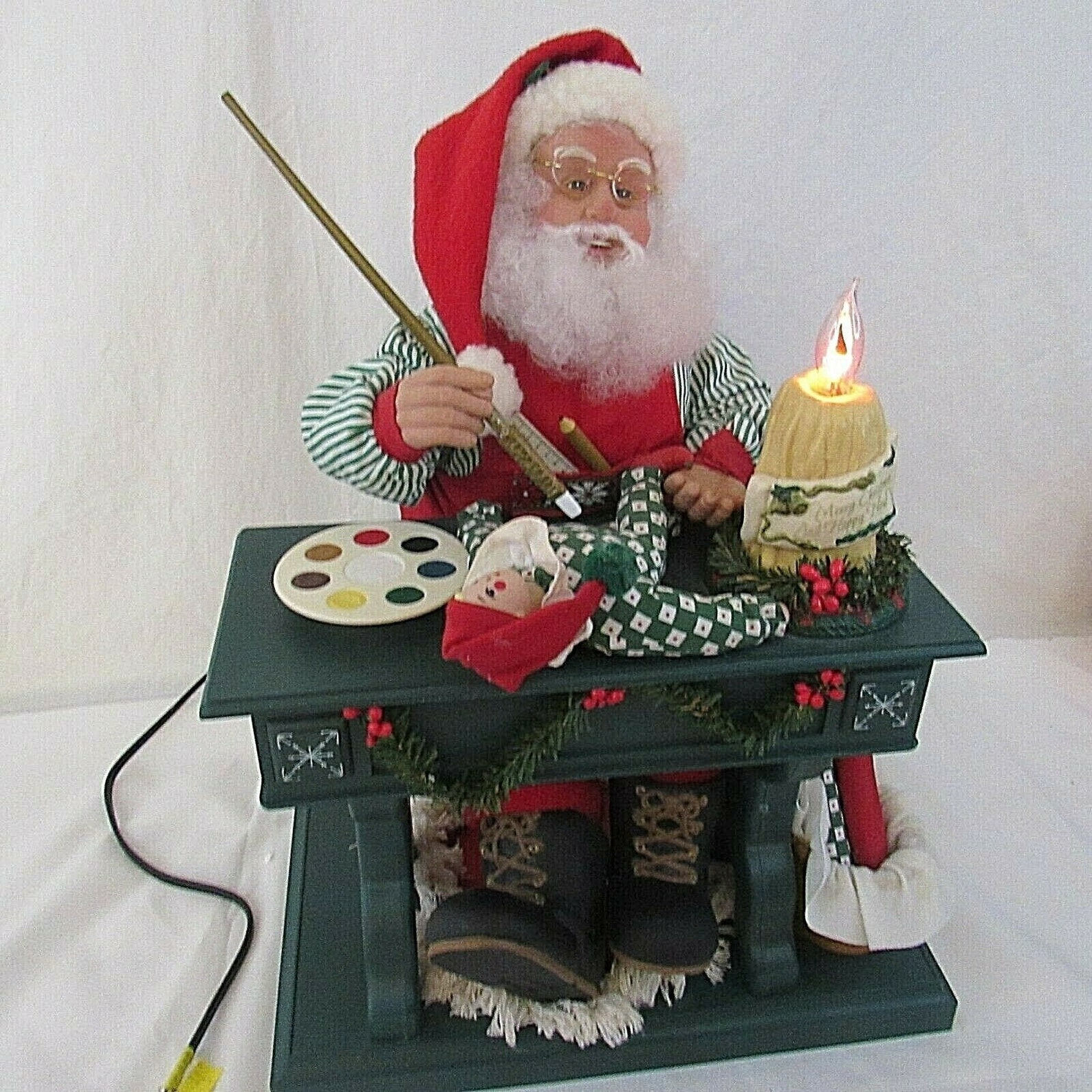 Mr. Christmas Tree Mr. Christmas Animated Santa's Workshop - 8