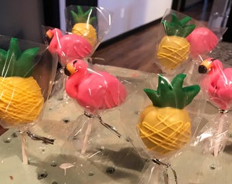 Tropical Cake Pops Etsy Tropical Cake Pops Etsy