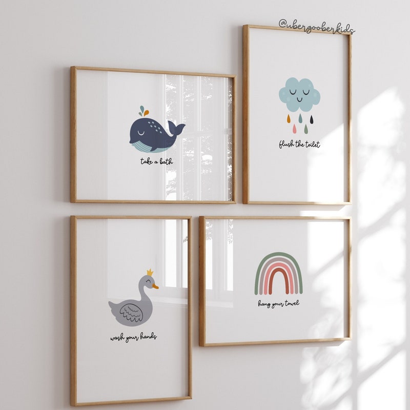 Bathroom Pictures to Print - Etsy