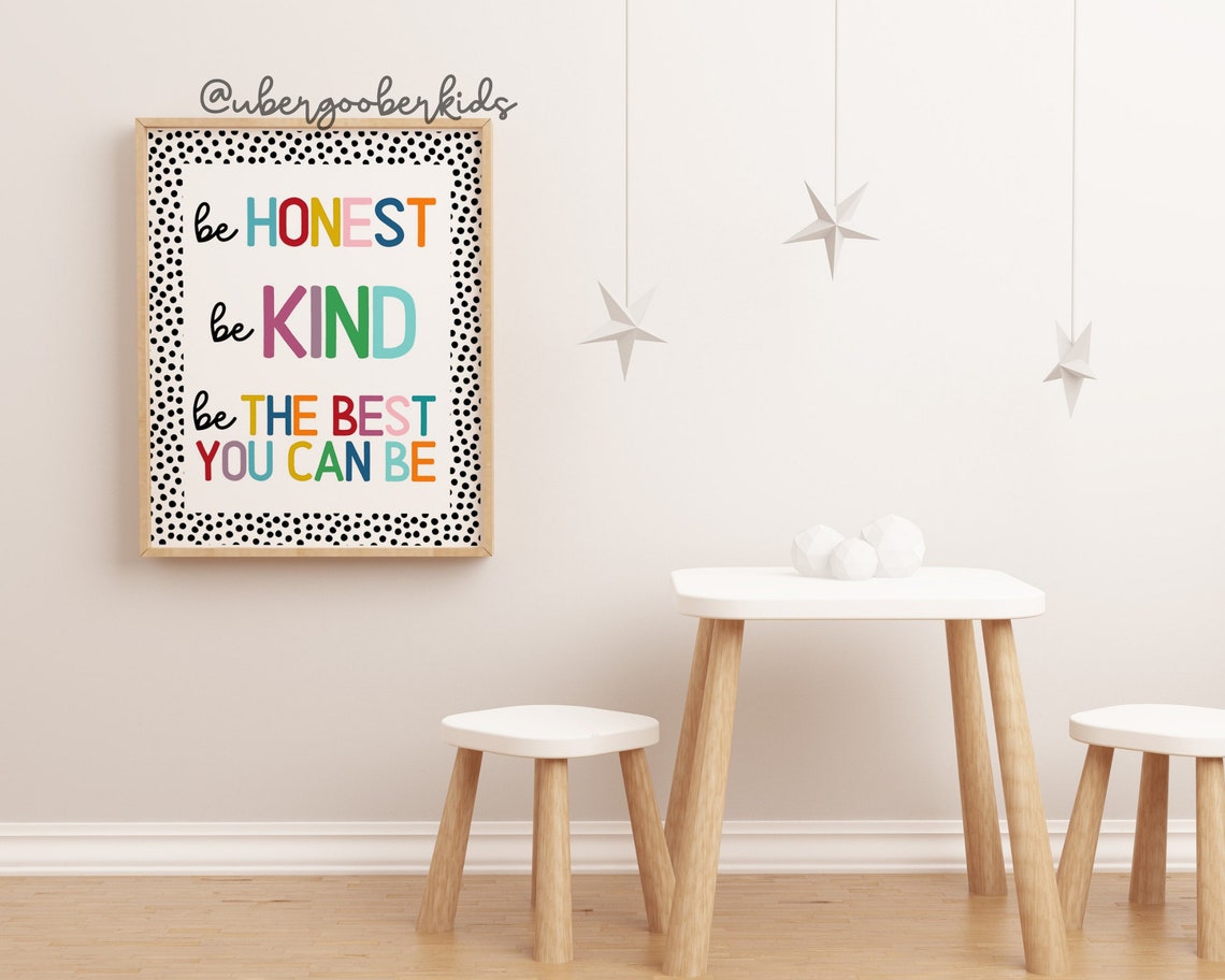 Positive Affirmations for Kids Homeschooling Art - Etsy