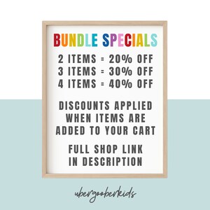Reading Corner Prints: Playroom Wall Art (Digital Download) image 8