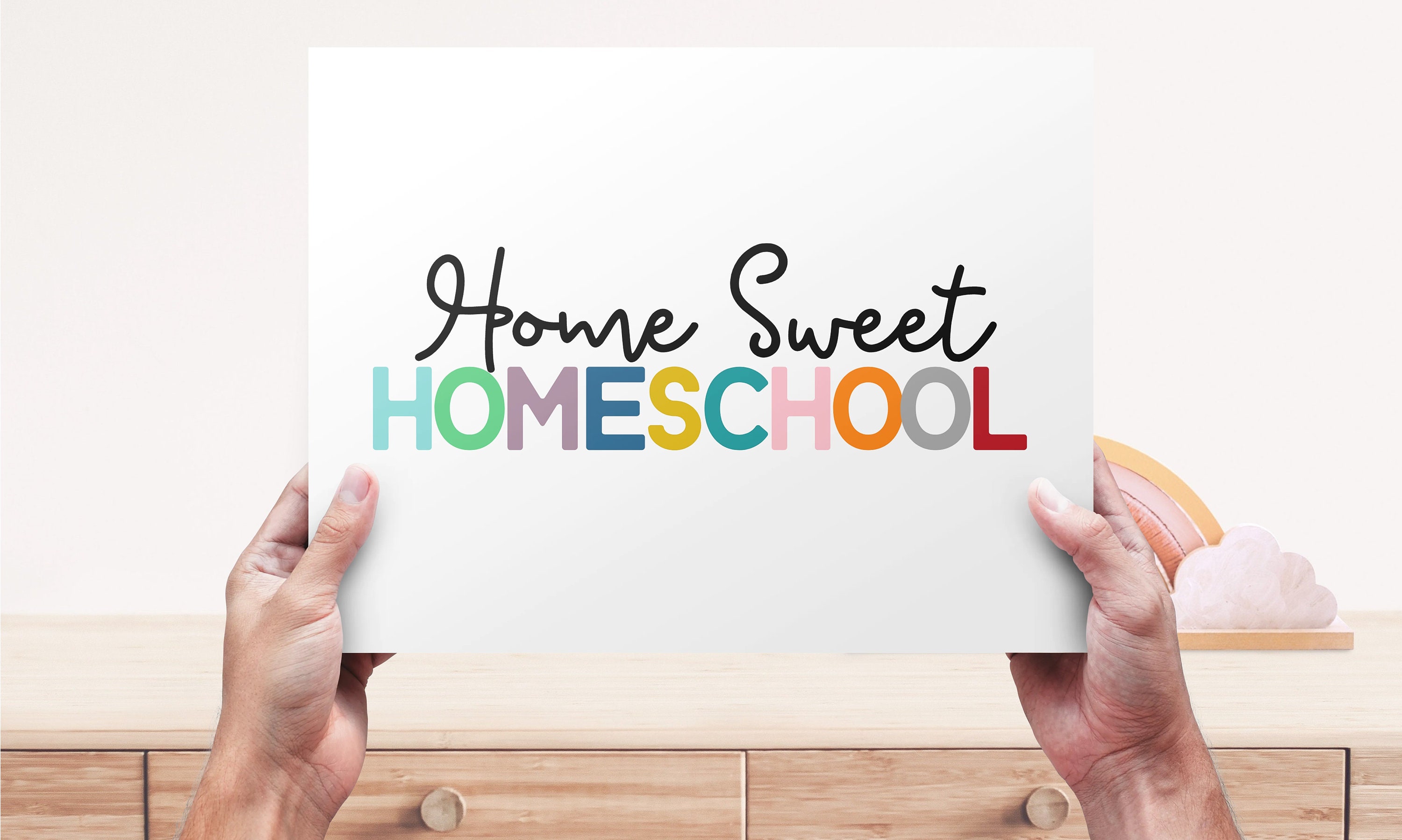 Homeschool Wall Art Sign Homeschool Decor Homeschooling Wall Etsy