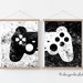 Game Room Decor, Gaming Controller Prints, Boys Room, Gamer Gift, Gaming Wall Art, Video Game Posters, Teen Room, Game Room Posters, Sign