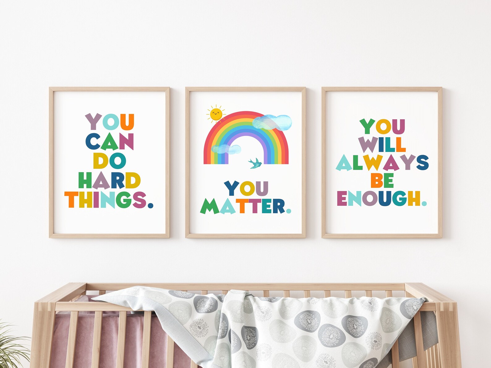 Playroom Wall Art Set of 3 Nursery Posters Toddler Wall Art | Etsy Canada