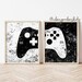 Game Room Decor, Gaming Controller Prints, Boys Room, Gamer Gift, Gaming Wall Art, Video Game Posters, Teen Room, Printable ,DIGITAL FILES