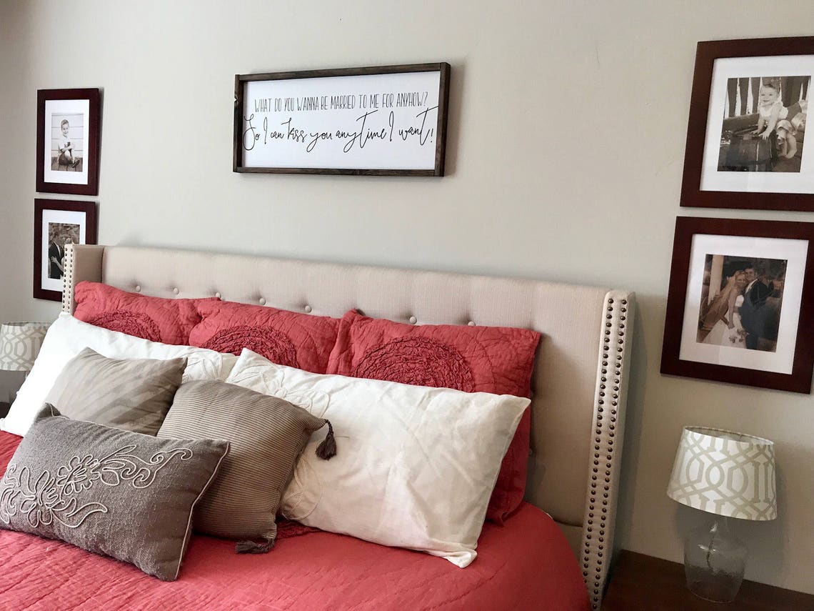 So I can Kiss you Anytime I want Sweet Home Alabama wood sign. | Etsy