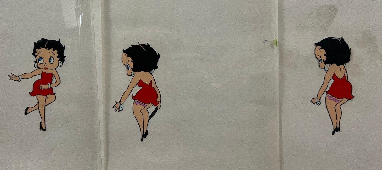 Betty Boop Original Hand Painted Animation Art Cel Cartoon (5) - Etsy