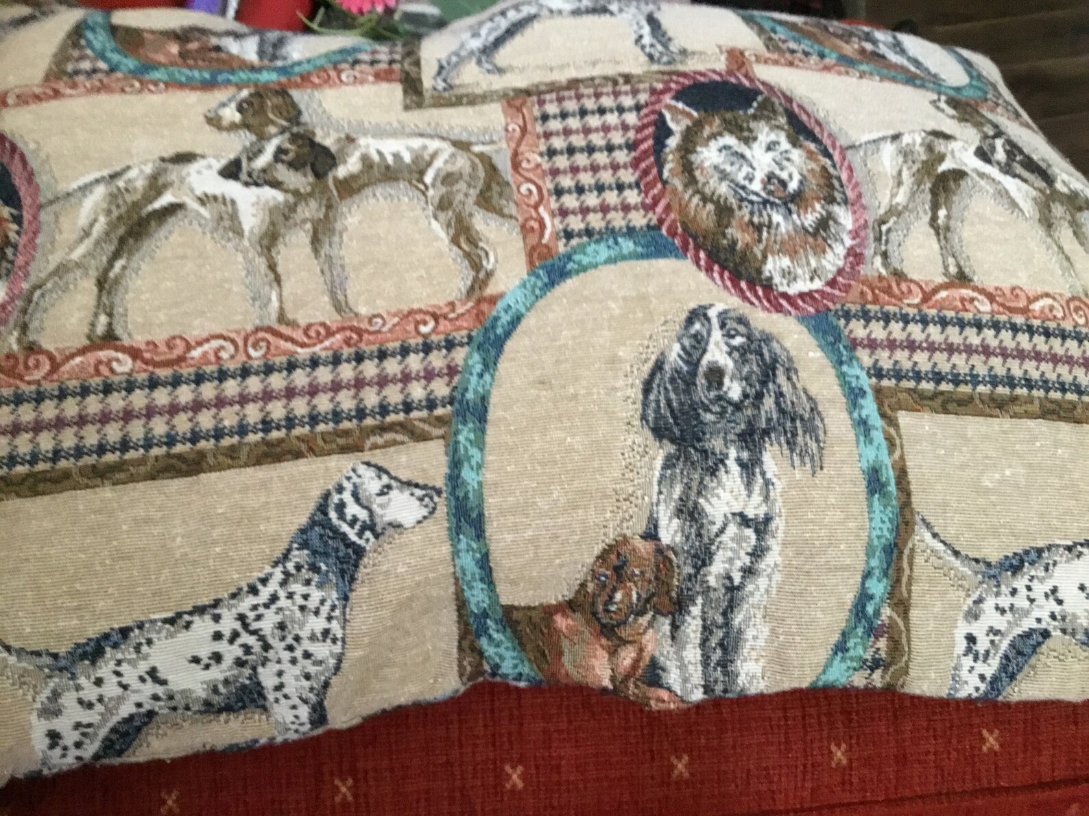 New Handmade Tapestry Dog Bed Cover 19x26 4 Dog/cat 16 Etsy