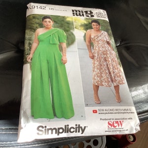 New simplicity sewing pattern k9142 misses jumpsuit with variations sizes 6-14