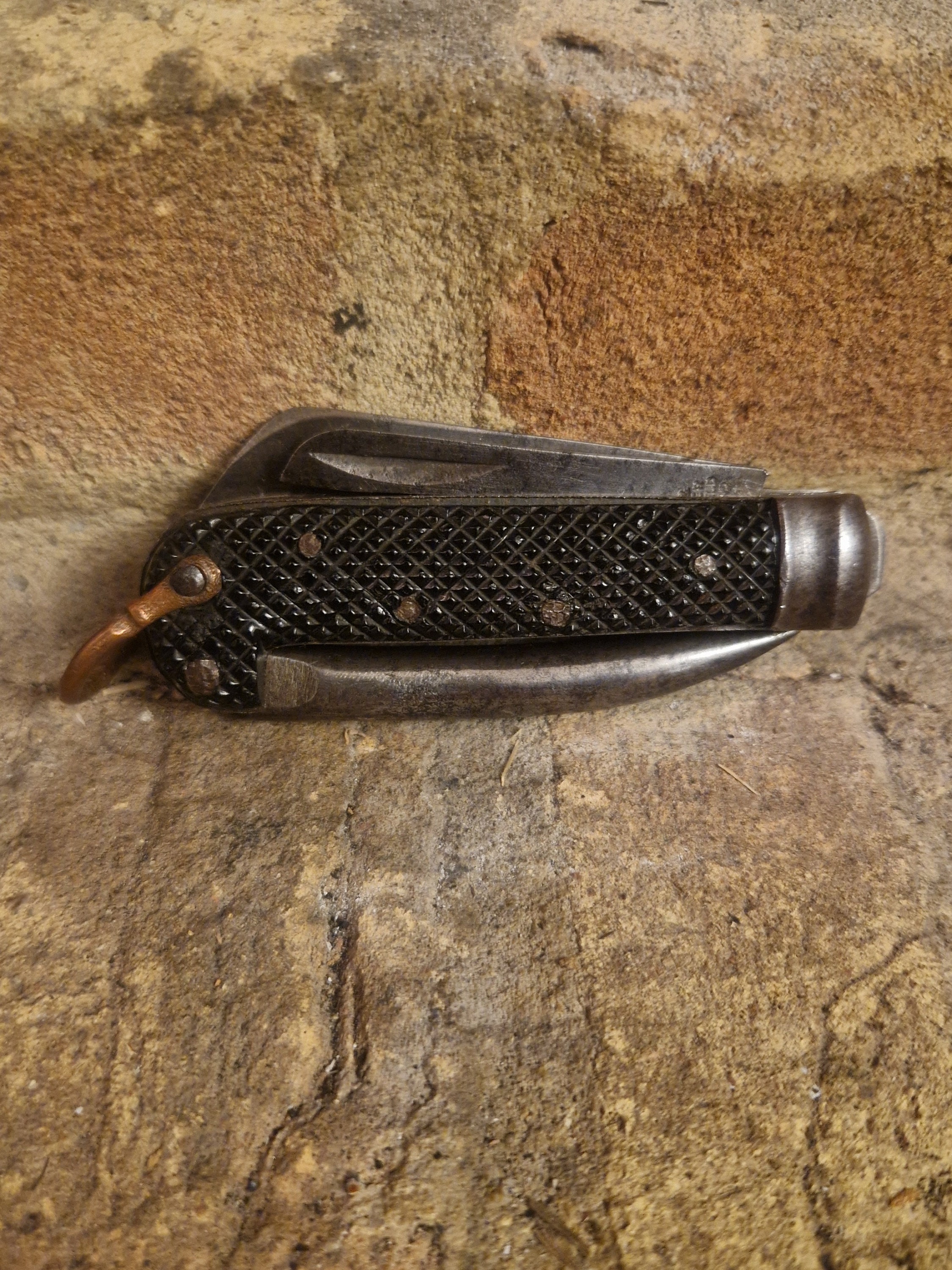 Vintage British Army Clasp Knife, c1940 Wade and Butcher