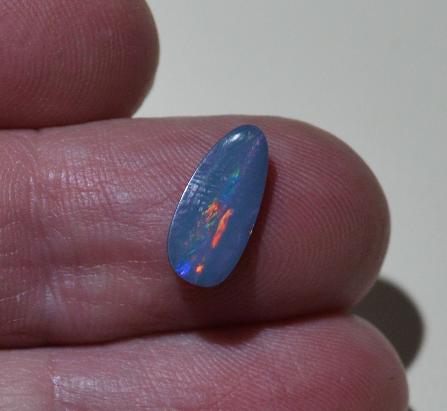 Loose Australian Opal Doublet Cabochon
