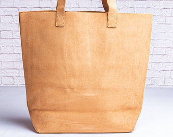 100% Real Leather Purse |  Soft Leather Handbag | Large Leather Tote Bag | Leather Bag for Women | Genuine Leather Handbag