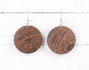 Wood Earrings | 40 Styles of Wooden Earrings | Wood Teardrop Earrings | Wooden Statement Earrings | Wood Hoop Earrings | Trendy Earrings