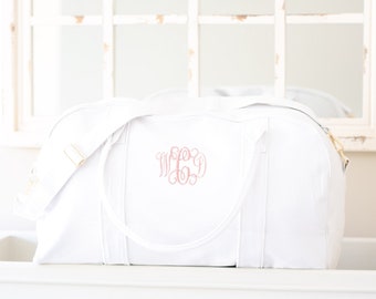 personalized baby duffle bag